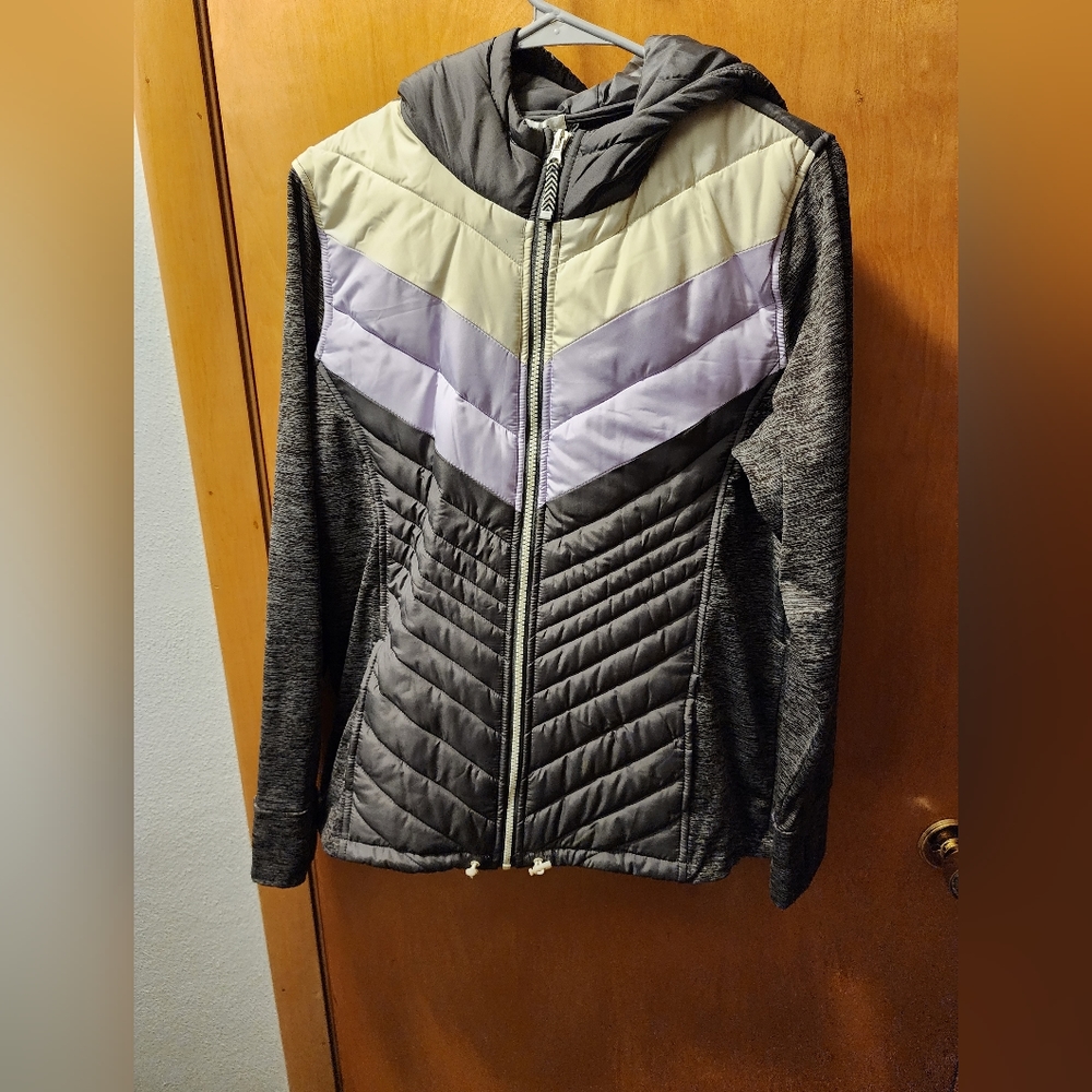 Maurices Large sweat shirt jacket vest new